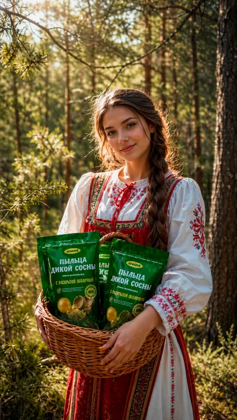 Сосновая пыльца